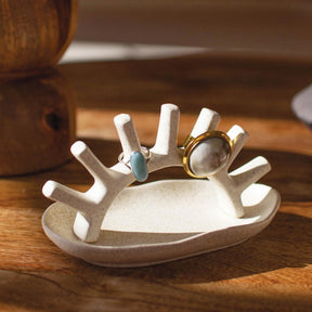 Ceramic Sunshine Jewelry Dish