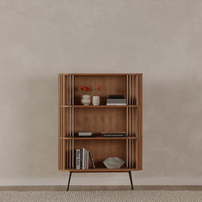 Mid-Century Walnut Bookcase