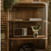 Mid-Century Walnut Bookcase