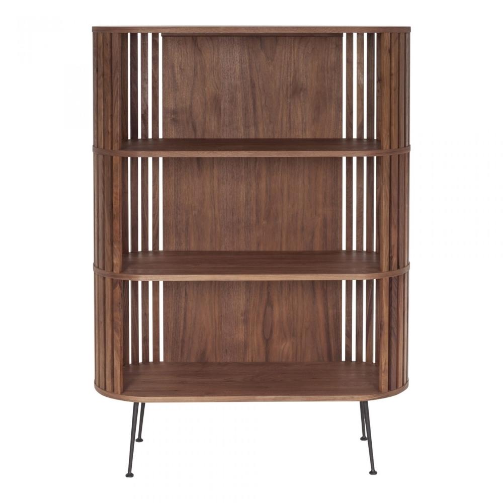 Mid-Century Walnut Bookcase