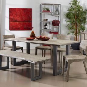 Sandblast Grey Dining Table